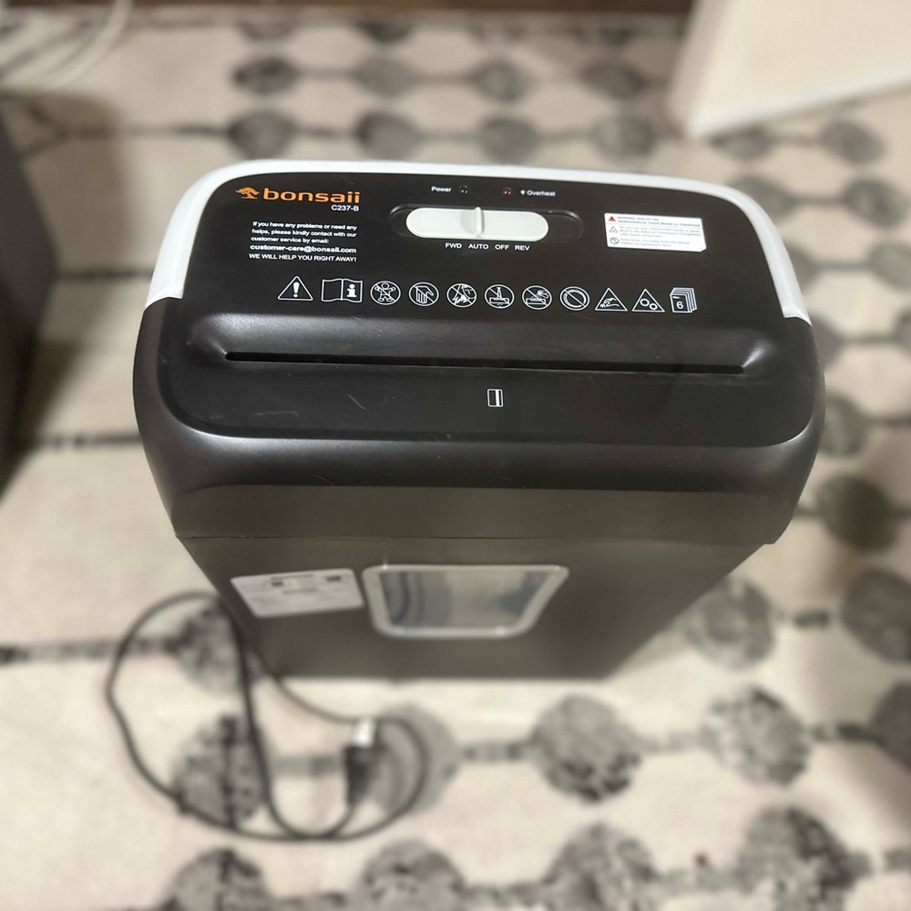 Bonsaii Paper Shredder